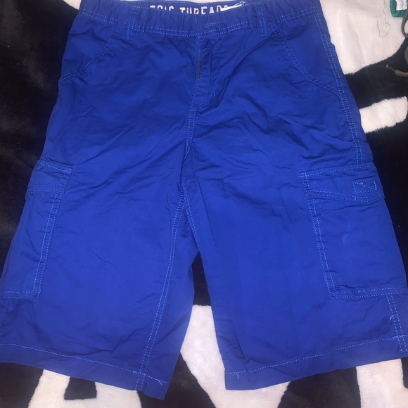 Boys Blue Denim Shorts - Picture 3 of 5
